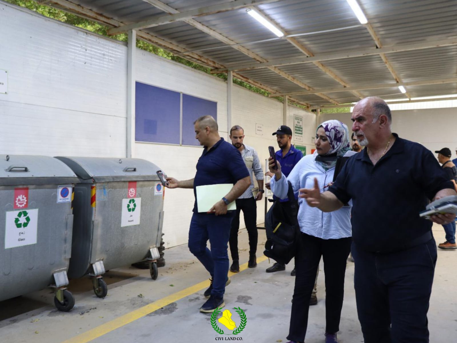 Ministry of Environment visit to the Hazardous Waste Treatment Centre of CLC